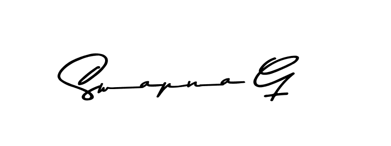 Similarly Asem Kandis PERSONAL USE is the best handwritten signature design. Signature creator online .You can use it as an online autograph creator for name Swapna G. Swapna G signature style 9 images and pictures png