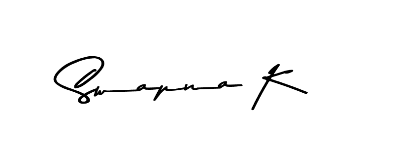 Also we have Swapna K name is the best signature style. Create professional handwritten signature collection using Asem Kandis PERSONAL USE autograph style. Swapna K signature style 9 images and pictures png