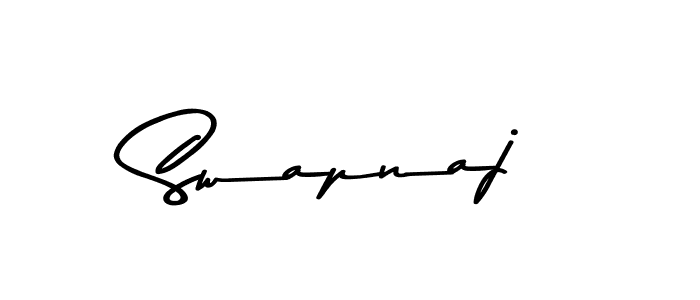 How to make Swapnaj signature? Asem Kandis PERSONAL USE is a professional autograph style. Create handwritten signature for Swapnaj name. Swapnaj signature style 9 images and pictures png