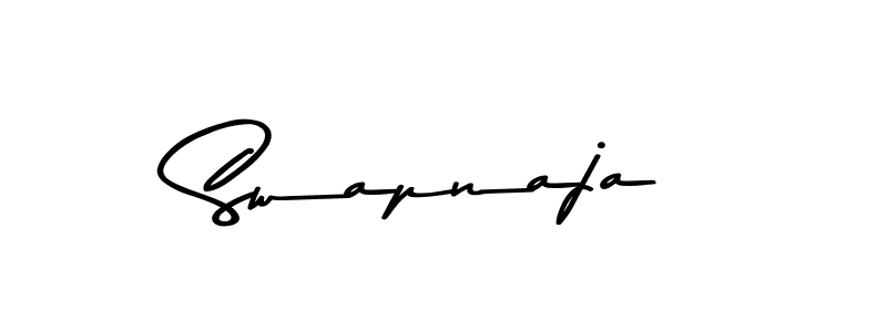 Create a beautiful signature design for name Swapnaja. With this signature (Asem Kandis PERSONAL USE) fonts, you can make a handwritten signature for free. Swapnaja signature style 9 images and pictures png