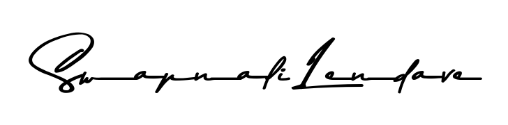 Practice writing Swapnali Lendave with the flow of Asem Kandis PERSONAL USE lettering. A fantastic source of inspiration for developing your personal signature style. Swapnali Lendave signature style 9 images and pictures png
