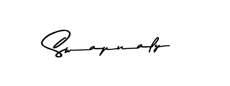 Also You can easily find your signature by using the search form. We will create Swapnaly name handwritten signature images for you free of cost using Asem Kandis PERSONAL USE sign style. Swapnaly signature style 9 images and pictures png