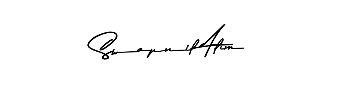 The best way (Asem Kandis PERSONAL USE) to make a short signature is to pick only two or three words in your name. The name Swapnil Alim include a total of six letters. For converting this name. Swapnil Alim signature style 9 images and pictures png