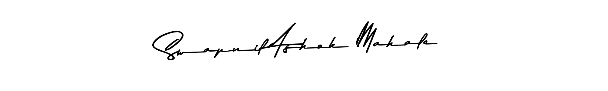 You can use this online signature creator to create a handwritten signature for the name Swapnil Ashok Mahale. This is the best online autograph maker. Swapnil Ashok Mahale signature style 9 images and pictures png