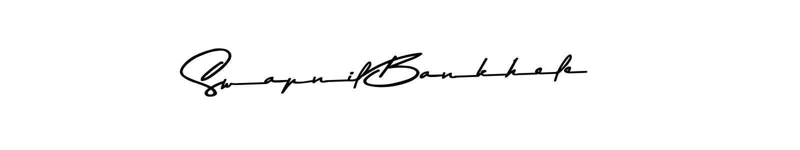 Here are the top 10 professional signature styles for the name Swapnil Bankhele. These are the best autograph styles you can use for your name. Swapnil Bankhele signature style 9 images and pictures png