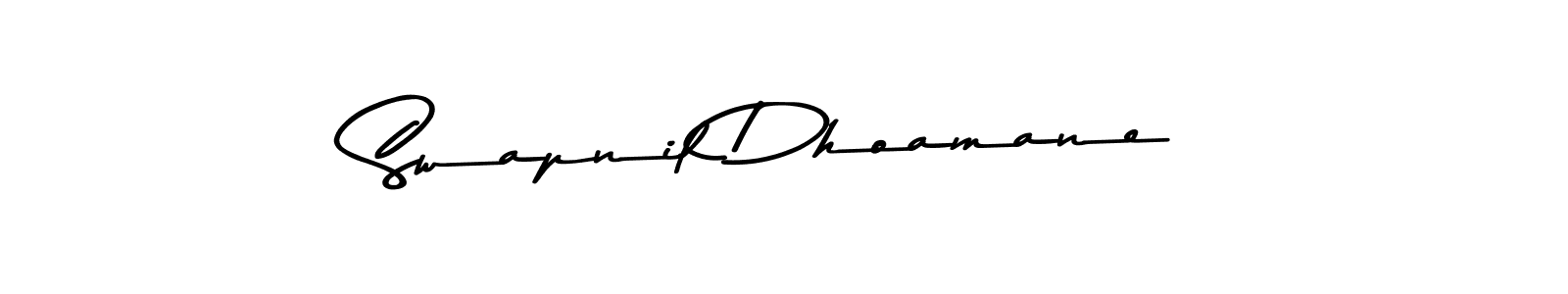 You should practise on your own different ways (Asem Kandis PERSONAL USE) to write your name (Swapnil Dhoamane) in signature. don't let someone else do it for you. Swapnil Dhoamane signature style 9 images and pictures png