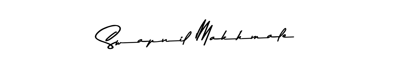 Design your own signature with our free online signature maker. With this signature software, you can create a handwritten (Asem Kandis PERSONAL USE) signature for name Swapnil Makhmale. Swapnil Makhmale signature style 9 images and pictures png