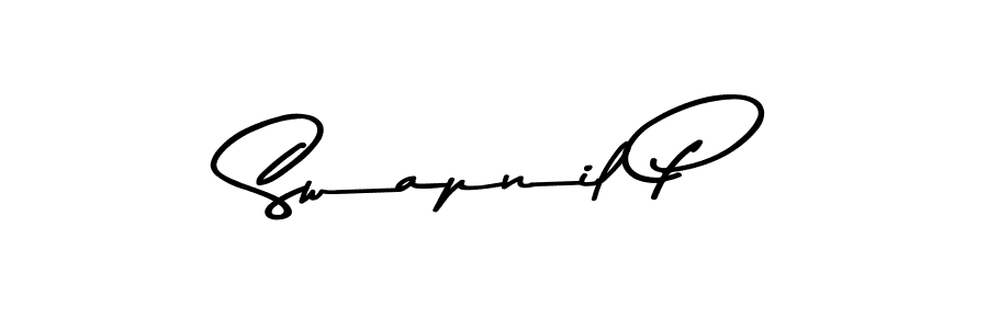 Similarly Asem Kandis PERSONAL USE is the best handwritten signature design. Signature creator online .You can use it as an online autograph creator for name Swapnil P. Swapnil P signature style 9 images and pictures png