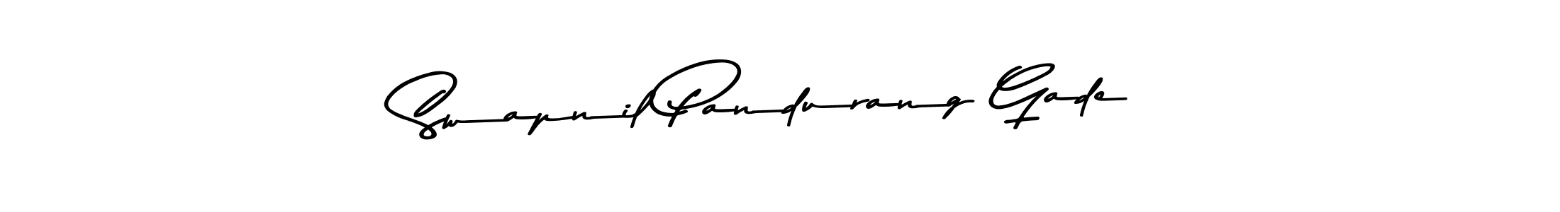 The best way (Asem Kandis PERSONAL USE) to make a short signature is to pick only two or three words in your name. The name Swapnil Pandurang Gade include a total of six letters. For converting this name. Swapnil Pandurang Gade signature style 9 images and pictures png