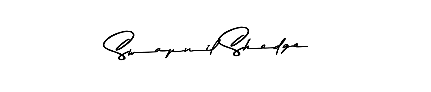 Use a signature maker to create a handwritten signature online. With this signature software, you can design (Asem Kandis PERSONAL USE) your own signature for name Swapnil Shedge. Swapnil Shedge signature style 9 images and pictures png