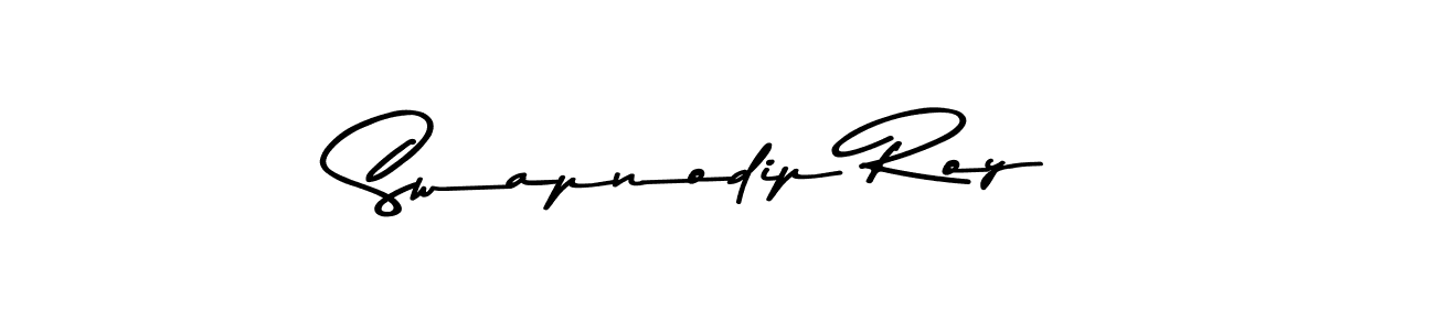 Create a beautiful signature design for name Swapnodip Roy. With this signature (Asem Kandis PERSONAL USE) fonts, you can make a handwritten signature for free. Swapnodip Roy signature style 9 images and pictures png