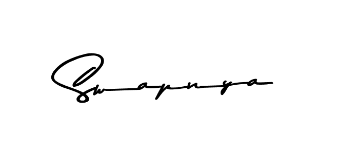 How to make Swapnya signature? Asem Kandis PERSONAL USE is a professional autograph style. Create handwritten signature for Swapnya name. Swapnya signature style 9 images and pictures png