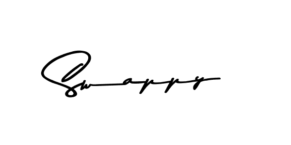 Also we have Swappy name is the best signature style. Create professional handwritten signature collection using Asem Kandis PERSONAL USE autograph style. Swappy signature style 9 images and pictures png