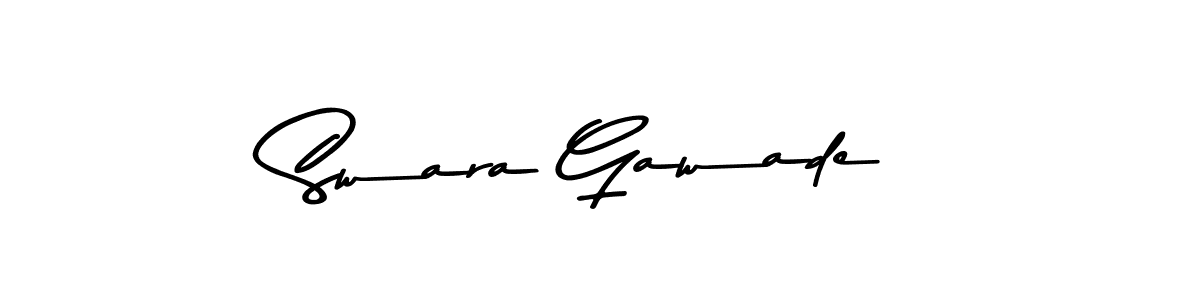 Once you've used our free online signature maker to create your best signature Asem Kandis PERSONAL USE style, it's time to enjoy all of the benefits that Swara Gawade name signing documents. Swara Gawade signature style 9 images and pictures png