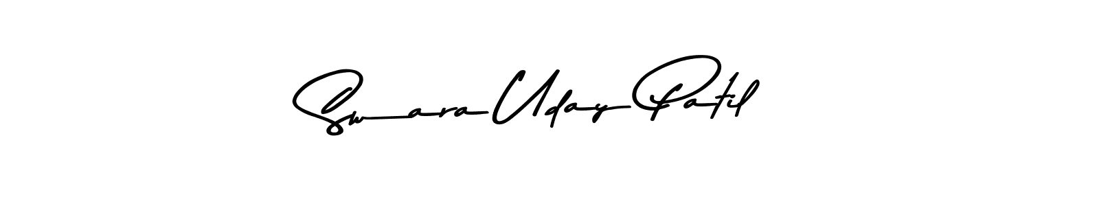You can use this online signature creator to create a handwritten signature for the name Swara Uday Patil. This is the best online autograph maker. Swara Uday Patil signature style 9 images and pictures png