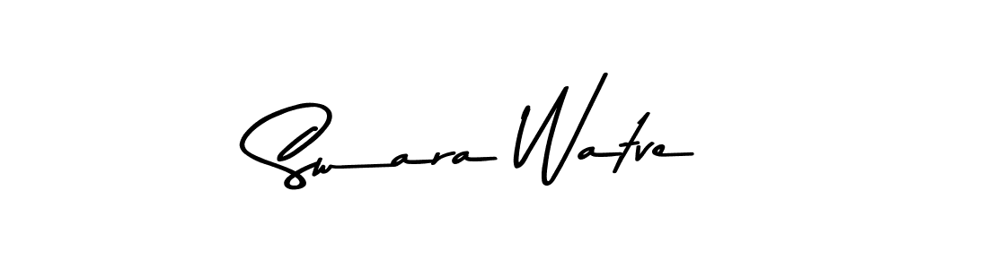 Once you've used our free online signature maker to create your best signature Asem Kandis PERSONAL USE style, it's time to enjoy all of the benefits that Swara Watve name signing documents. Swara Watve signature style 9 images and pictures png