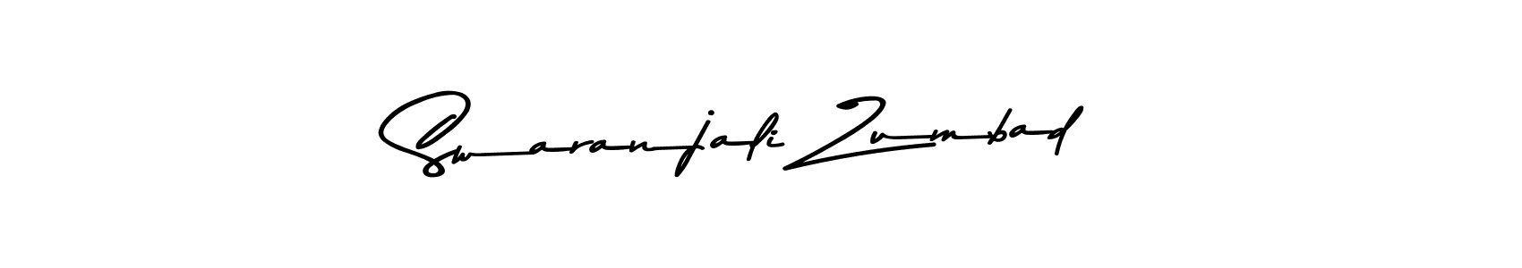 You can use this online signature creator to create a handwritten signature for the name Swaranjali Zumbad. This is the best online autograph maker. Swaranjali Zumbad signature style 9 images and pictures png