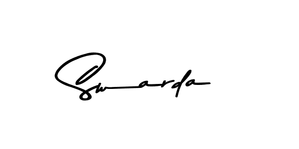 Make a beautiful signature design for name Swarda. Use this online signature maker to create a handwritten signature for free. Swarda signature style 9 images and pictures png