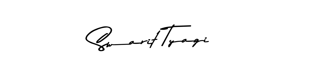 Here are the top 10 professional signature styles for the name Swarit Tyagi. These are the best autograph styles you can use for your name. Swarit Tyagi signature style 9 images and pictures png