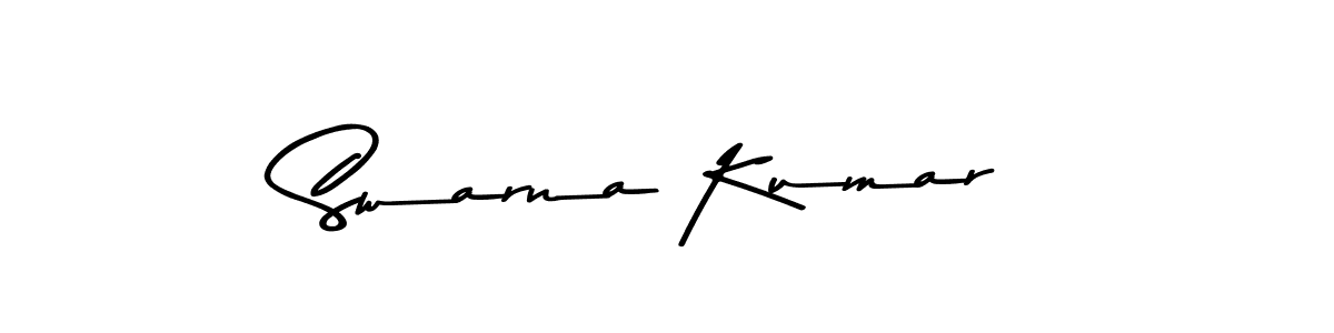 Make a beautiful signature design for name Swarna Kumar. Use this online signature maker to create a handwritten signature for free. Swarna Kumar signature style 9 images and pictures png