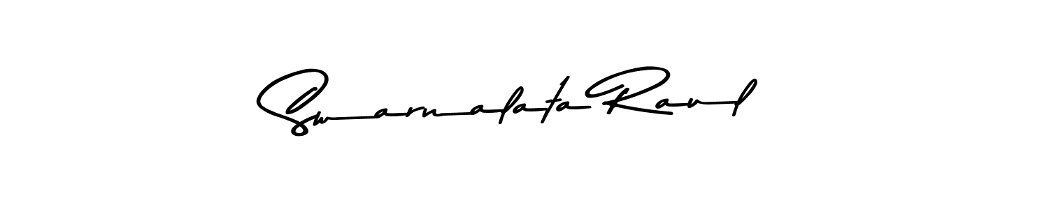 See photos of Swarnalata Raul official signature by Spectra . Check more albums & portfolios. Read reviews & check more about Asem Kandis PERSONAL USE font. Swarnalata Raul signature style 9 images and pictures png