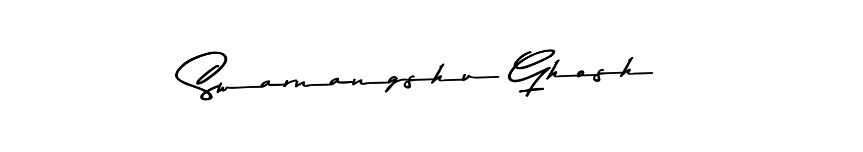 You should practise on your own different ways (Asem Kandis PERSONAL USE) to write your name (Swarnangshu Ghosh) in signature. don't let someone else do it for you. Swarnangshu Ghosh signature style 9 images and pictures png