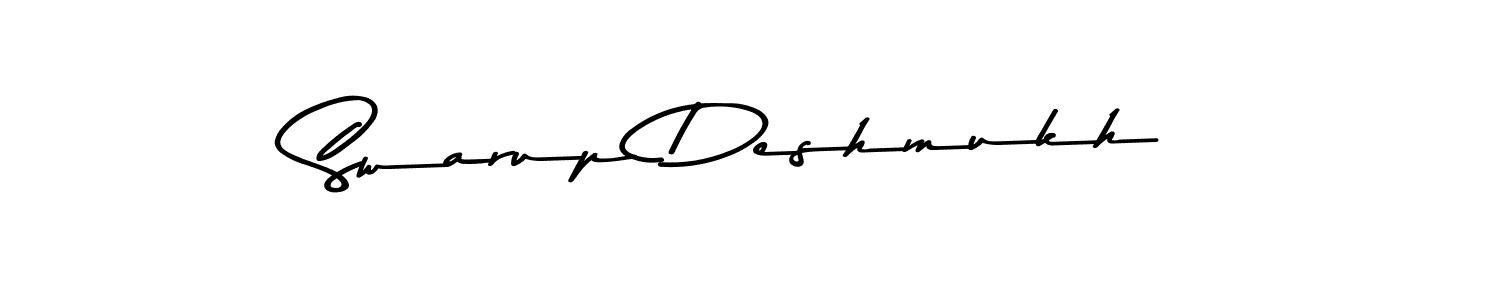 Similarly Asem Kandis PERSONAL USE is the best handwritten signature design. Signature creator online .You can use it as an online autograph creator for name Swarup Deshmukh. Swarup Deshmukh signature style 9 images and pictures png