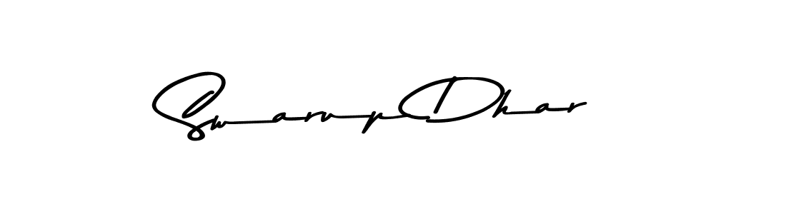 Asem Kandis PERSONAL USE is a professional signature style that is perfect for those who want to add a touch of class to their signature. It is also a great choice for those who want to make their signature more unique. Get Swarup Dhar name to fancy signature for free. Swarup Dhar signature style 9 images and pictures png