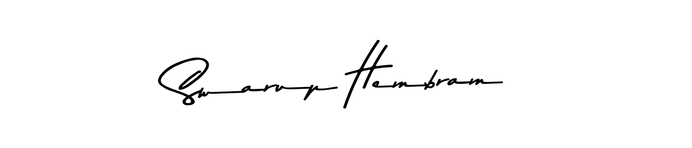 It looks lik you need a new signature style for name Swarup Hembram. Design unique handwritten (Asem Kandis PERSONAL USE) signature with our free signature maker in just a few clicks. Swarup Hembram signature style 9 images and pictures png