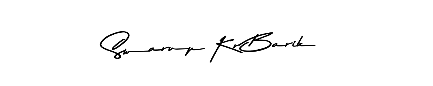 This is the best signature style for the Swarup Kr Barik name. Also you like these signature font (Asem Kandis PERSONAL USE). Mix name signature. Swarup Kr Barik signature style 9 images and pictures png