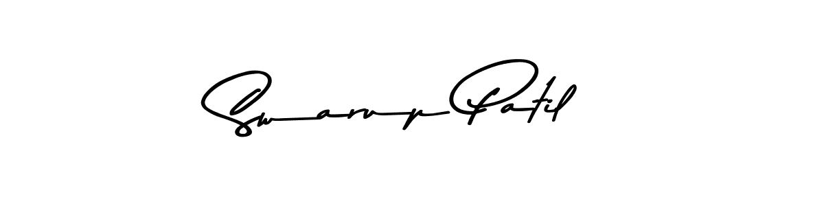 How to make Swarup Patil signature? Asem Kandis PERSONAL USE is a professional autograph style. Create handwritten signature for Swarup Patil name. Swarup Patil signature style 9 images and pictures png