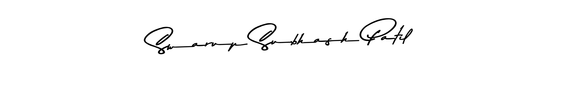 Similarly Asem Kandis PERSONAL USE is the best handwritten signature design. Signature creator online .You can use it as an online autograph creator for name Swarup Subhash Patil. Swarup Subhash Patil signature style 9 images and pictures png