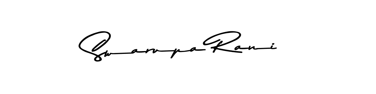 Make a beautiful signature design for name Swarupa Rani. Use this online signature maker to create a handwritten signature for free. Swarupa Rani signature style 9 images and pictures png