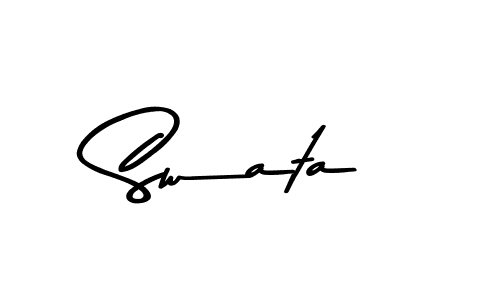 Also You can easily find your signature by using the search form. We will create Swata name handwritten signature images for you free of cost using Asem Kandis PERSONAL USE sign style. Swata signature style 9 images and pictures png