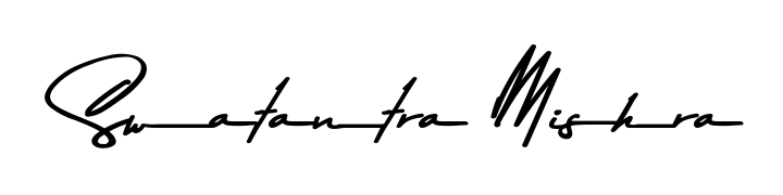 Master the art of signing with Swatantra Mishra written in fluent Asem Kandis PERSONAL USE script. A great template to practice and refine your handwriting. Swatantra Mishra signature style 9 images and pictures png