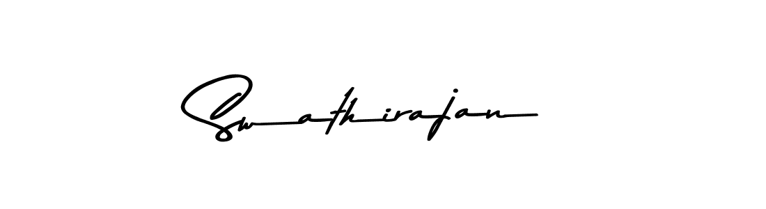 How to make Swathirajan signature? Asem Kandis PERSONAL USE is a professional autograph style. Create handwritten signature for Swathirajan name. Swathirajan signature style 9 images and pictures png