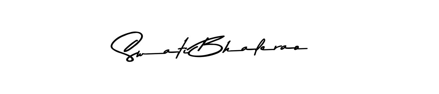 Make a beautiful signature design for name Swati Bhalerao. With this signature (Asem Kandis PERSONAL USE) style, you can create a handwritten signature for free. Swati Bhalerao signature style 9 images and pictures png