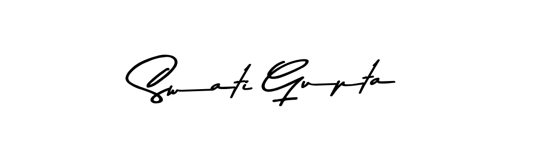 How to make Swati Gupta signature? Asem Kandis PERSONAL USE is a professional autograph style. Create handwritten signature for Swati Gupta name. Swati Gupta signature style 9 images and pictures png