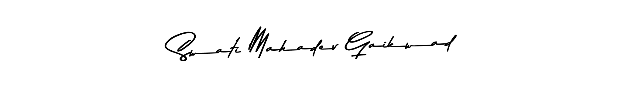 Here are the top 10 professional signature styles for the name Swati Mahadev Gaikwad. These are the best autograph styles you can use for your name. Swati Mahadev Gaikwad signature style 9 images and pictures png