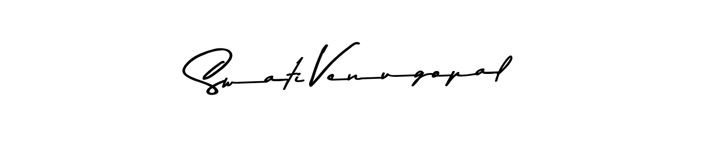 Here are the top 10 professional signature styles for the name Swati Venugopal. These are the best autograph styles you can use for your name. Swati Venugopal signature style 9 images and pictures png