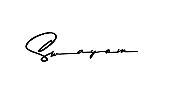 How to Draw Swayom signature style? Asem Kandis PERSONAL USE is a latest design signature styles for name Swayom. Swayom signature style 9 images and pictures png