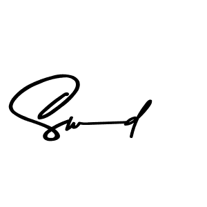 Similarly Asem Kandis PERSONAL USE is the best handwritten signature design. Signature creator online .You can use it as an online autograph creator for name Swd. Swd signature style 9 images and pictures png