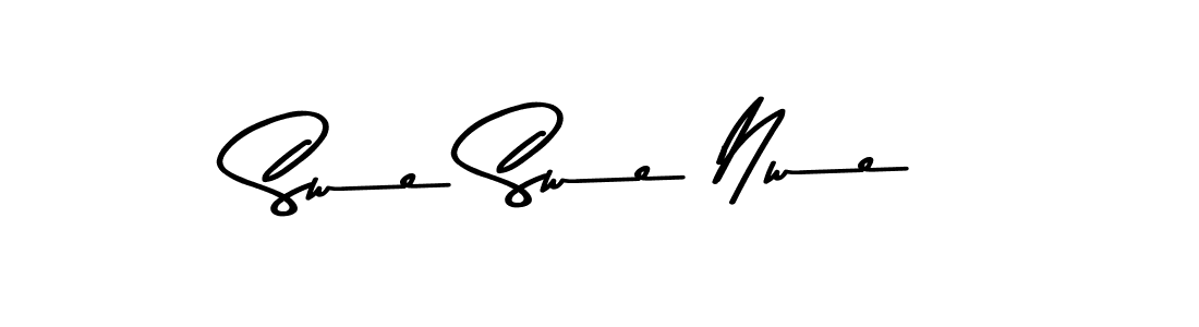 Design your own signature with our free online signature maker. With this signature software, you can create a handwritten (Asem Kandis PERSONAL USE) signature for name Swe Swe Nwe. Swe Swe Nwe signature style 9 images and pictures png