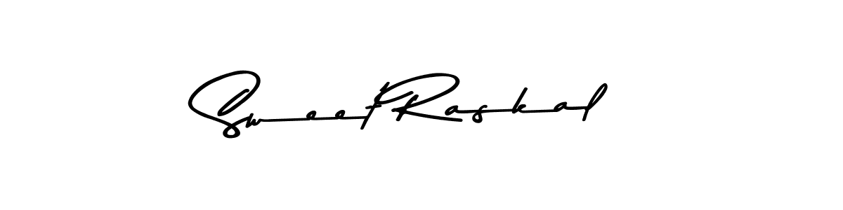 How to make Sweet Raskal signature? Asem Kandis PERSONAL USE is a professional autograph style. Create handwritten signature for Sweet Raskal name. Sweet Raskal signature style 9 images and pictures png