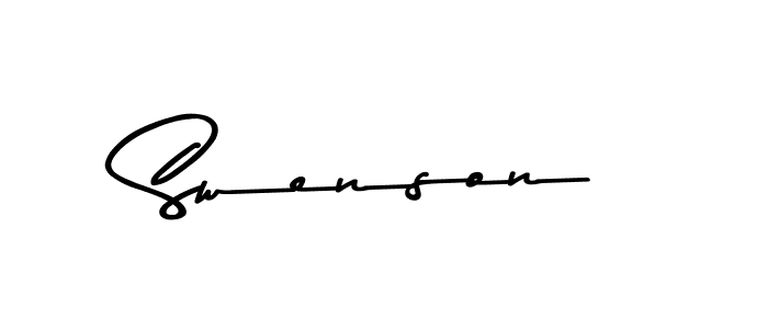 Design your own signature with our free online signature maker. With this signature software, you can create a handwritten (Asem Kandis PERSONAL USE) signature for name Swenson. Swenson signature style 9 images and pictures png