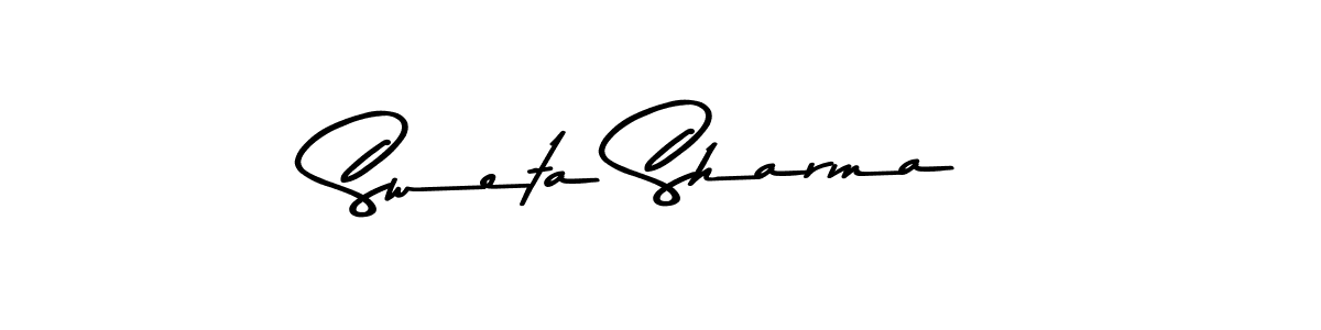 How to make Sweta Sharma signature? Asem Kandis PERSONAL USE is a professional autograph style. Create handwritten signature for Sweta Sharma name. Sweta Sharma signature style 9 images and pictures png