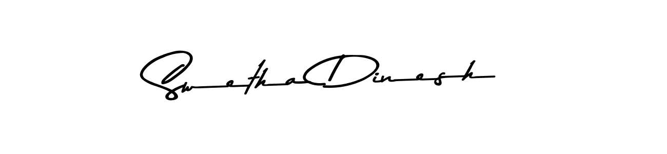 You should practise on your own different ways (Asem Kandis PERSONAL USE) to write your name (Swetha Dinesh) in signature. don't let someone else do it for you. Swetha Dinesh signature style 9 images and pictures png