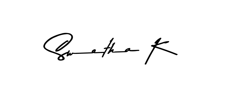 Also we have Swetha K name is the best signature style. Create professional handwritten signature collection using Asem Kandis PERSONAL USE autograph style. Swetha K signature style 9 images and pictures png