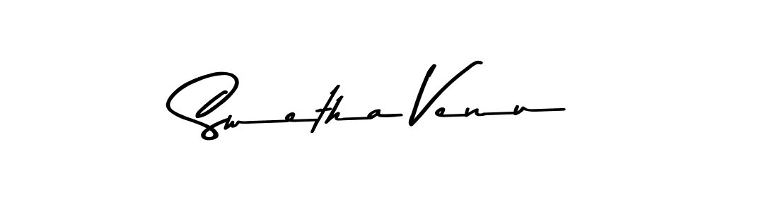 The best way (Asem Kandis PERSONAL USE) to make a short signature is to pick only two or three words in your name. The name Swetha Venu include a total of six letters. For converting this name. Swetha Venu signature style 9 images and pictures png