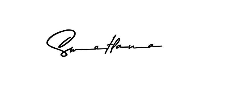 How to make Swetlana signature? Asem Kandis PERSONAL USE is a professional autograph style. Create handwritten signature for Swetlana name. Swetlana signature style 9 images and pictures png